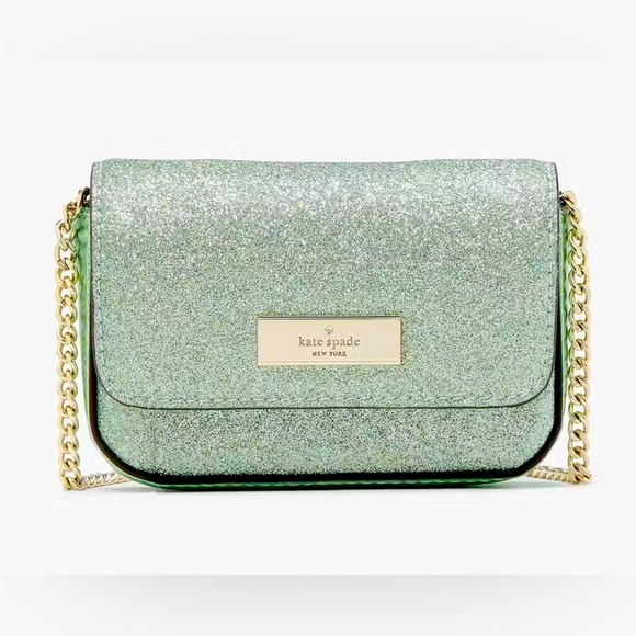 kate spade Handbags - New in original packaging Kate Spade Kenzie Glitter Card Case Crossbody